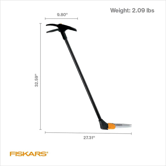 Fiskars 36" Long Handle Grass Shears with 360° Swivel Blade