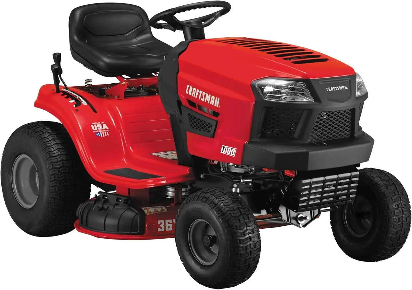 CRAFTSMAN 36" Gas Riding Lawn Mower with 11.5 HP Briggs & Stratton Engine