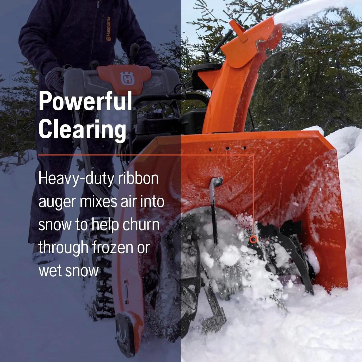 Husqvarna ST224 24 in. 212cc 2-Stage Gas Snow Blower