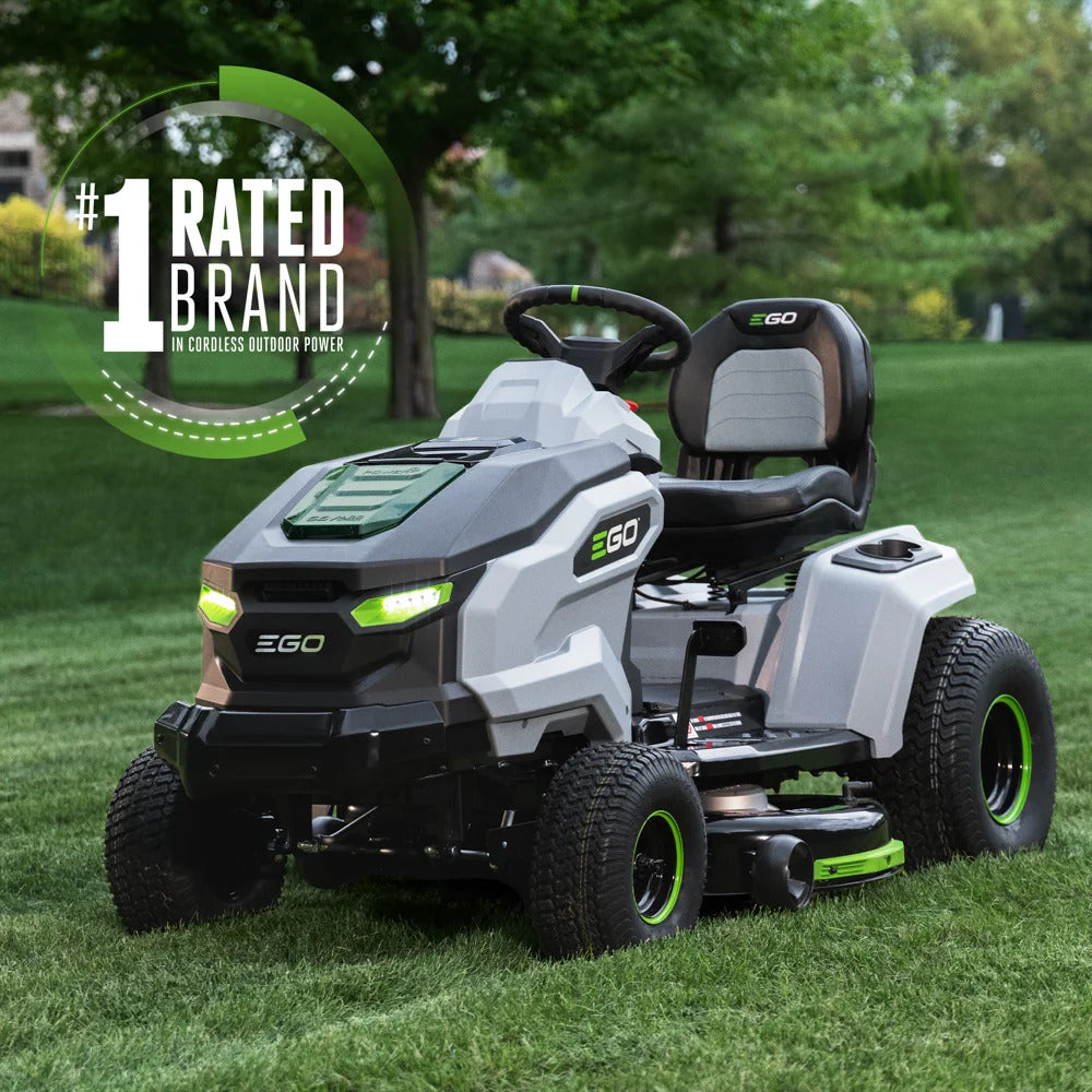 EGO Power+ TR4204 42-Inch Electric Riding Lawn Mower Tractor with 6 Batteries, Turbo Charger & 42” Deck
