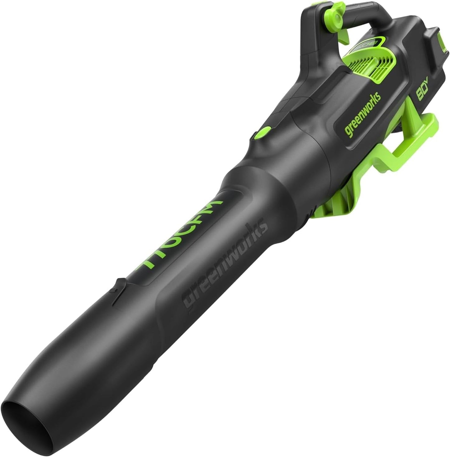 Greenworks 80V 770 CFM 180 MPH Cordless Leaf Blower with Battery & Charger