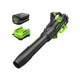 Greenworks 80V 770 CFM 180 MPH Cordless Leaf Blower with Battery & Charger