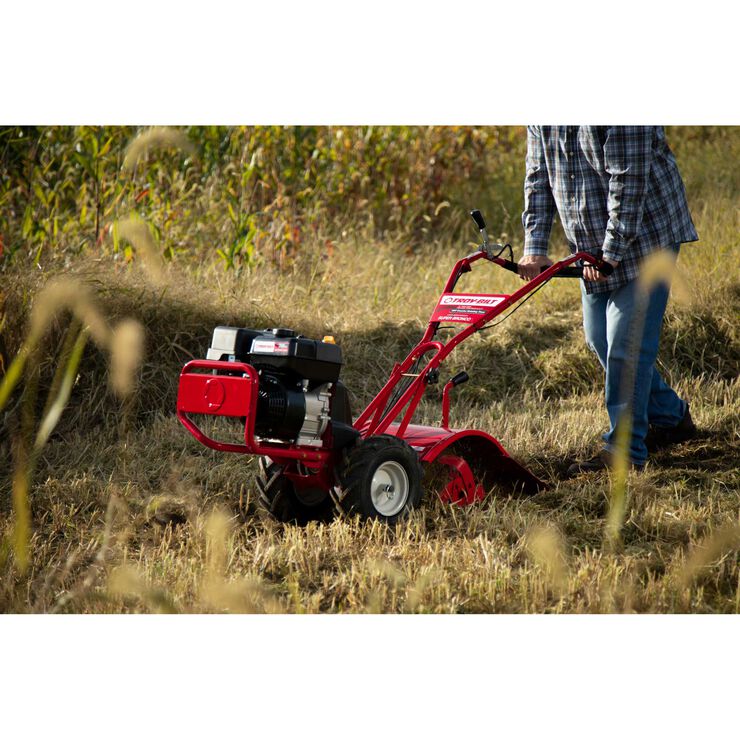 Troy-Bilt Super Bronco CRT 16-Inch Rear Tine Tiller 208cc Gas Garden Tiller 21D-65M8766