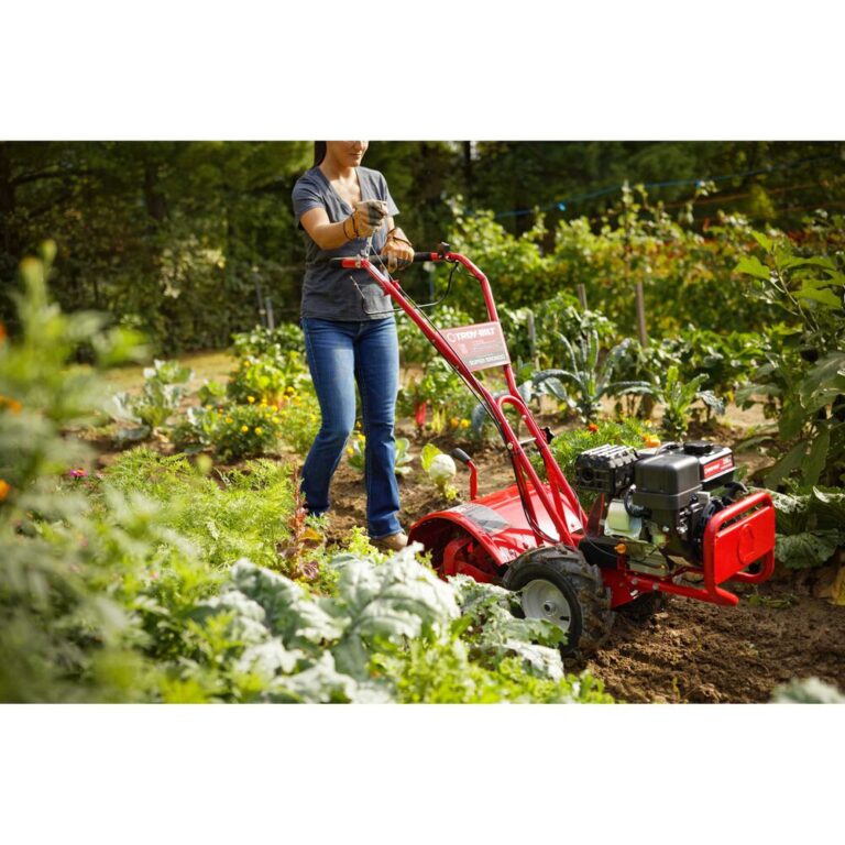 Troy-Bilt Super Bronco CRT 16-Inch Rear Tine Tiller 208cc Gas Garden Tiller 21D-65M8766