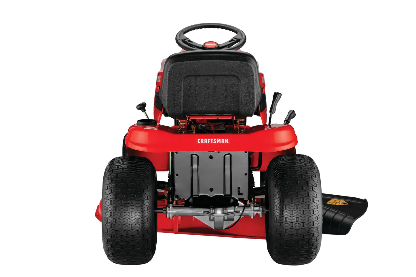 CRAFTSMAN 42-Inch 17.5 HP Gas Riding Lawn Mower with 7-Speed Gear Drive & Steel Deck
