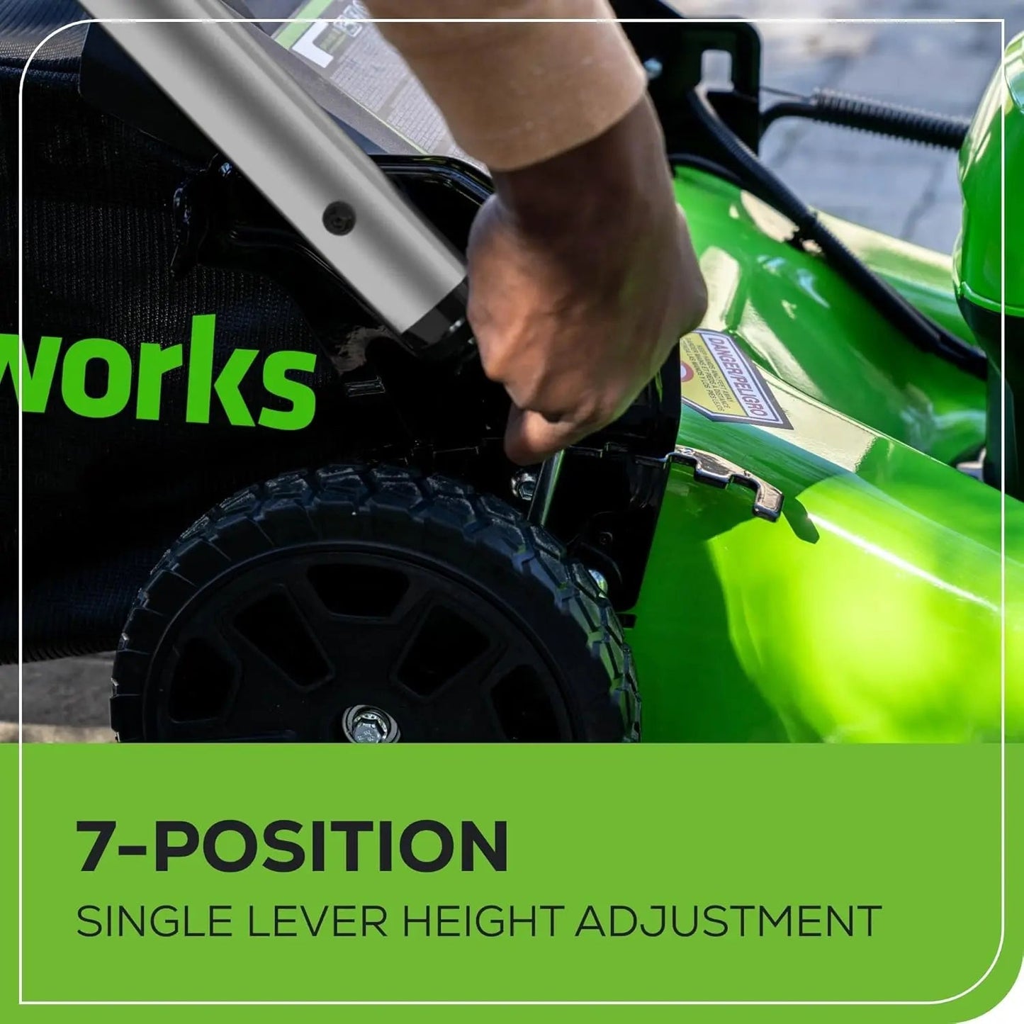 Greenworks 80V 21" Brushless Self-Propelled Lawn Mower w/ 4.0Ah Battery & Rapid Charger