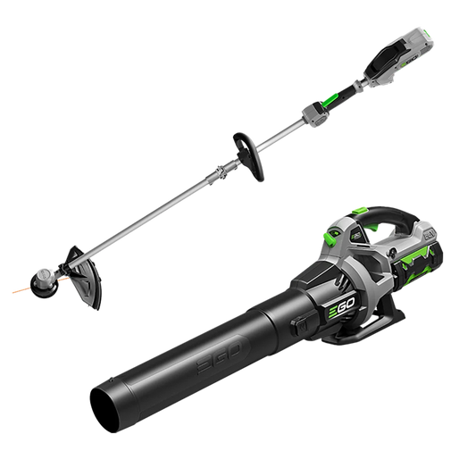 EGO Power+ ST1502LB 56V Cordless String Trimmer & 530 CFM Leaf Blower Combo Kit with 2.5Ah Battery & Charger