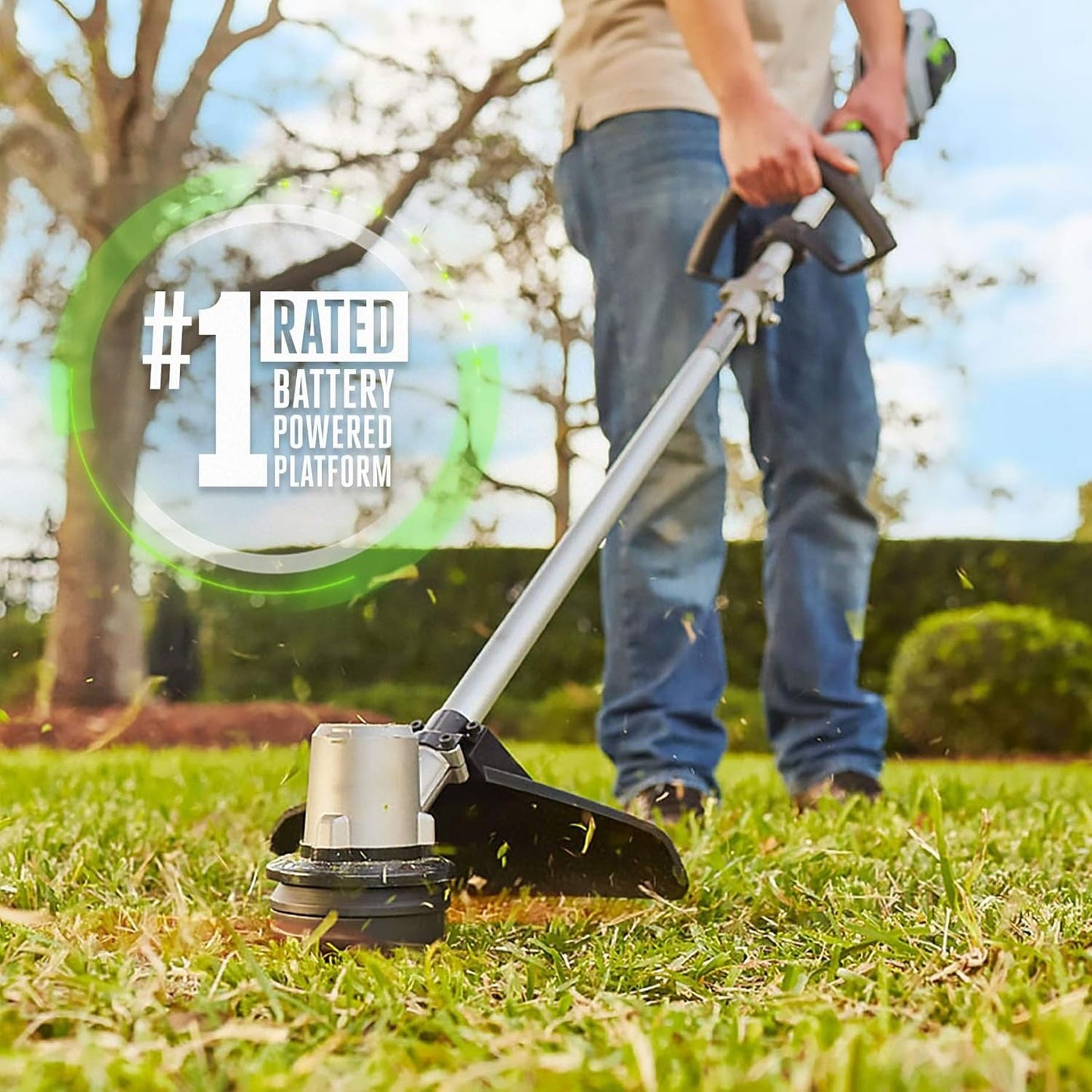 EGO Power+ ST1502LB 56V Cordless String Trimmer & 530 CFM Leaf Blower Combo Kit with 2.5Ah Battery & Charger