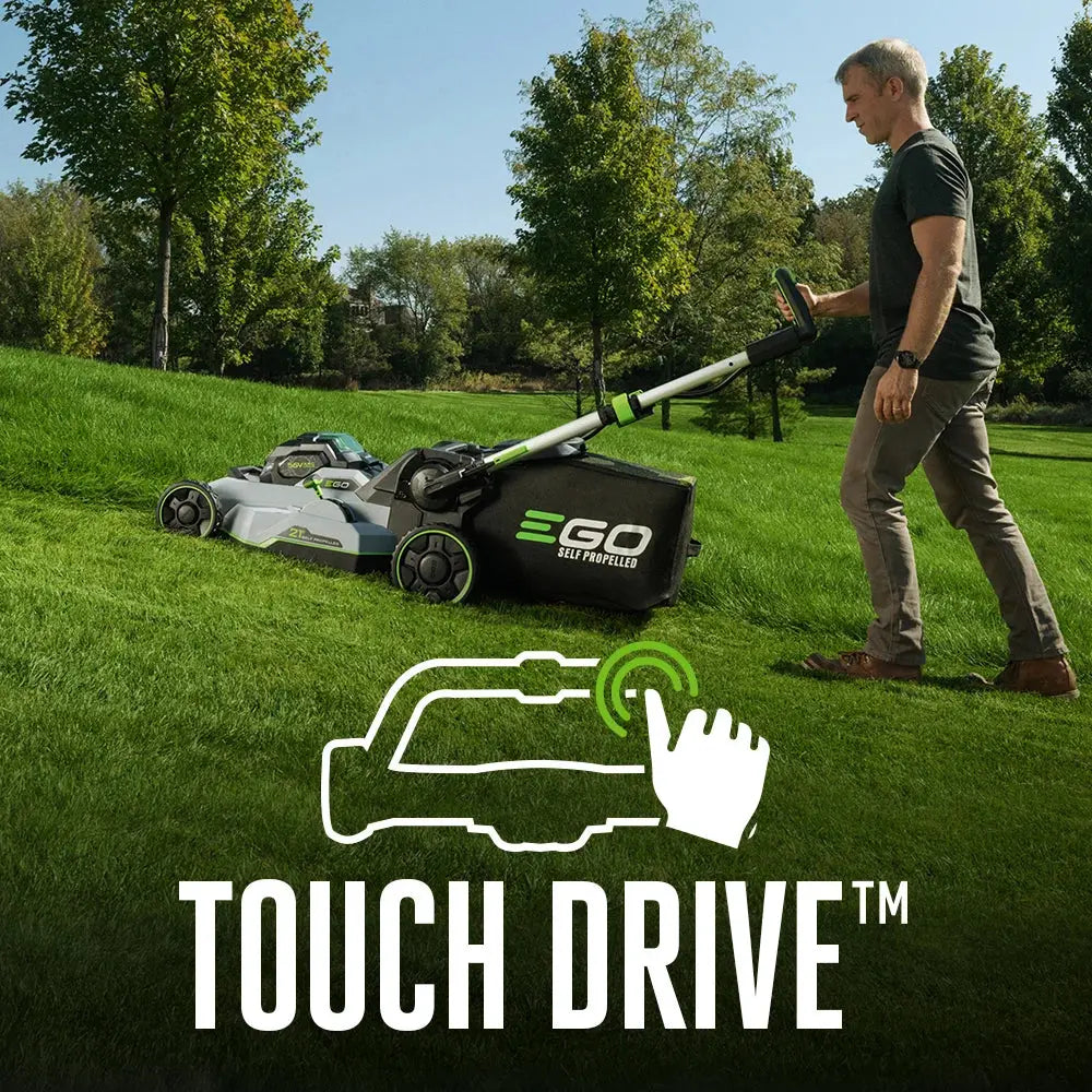 Ego POWER+ Mower 21" Select Cut™ System with Touch Drive™ Self-Propelled Kit (7.5Ah Battery)