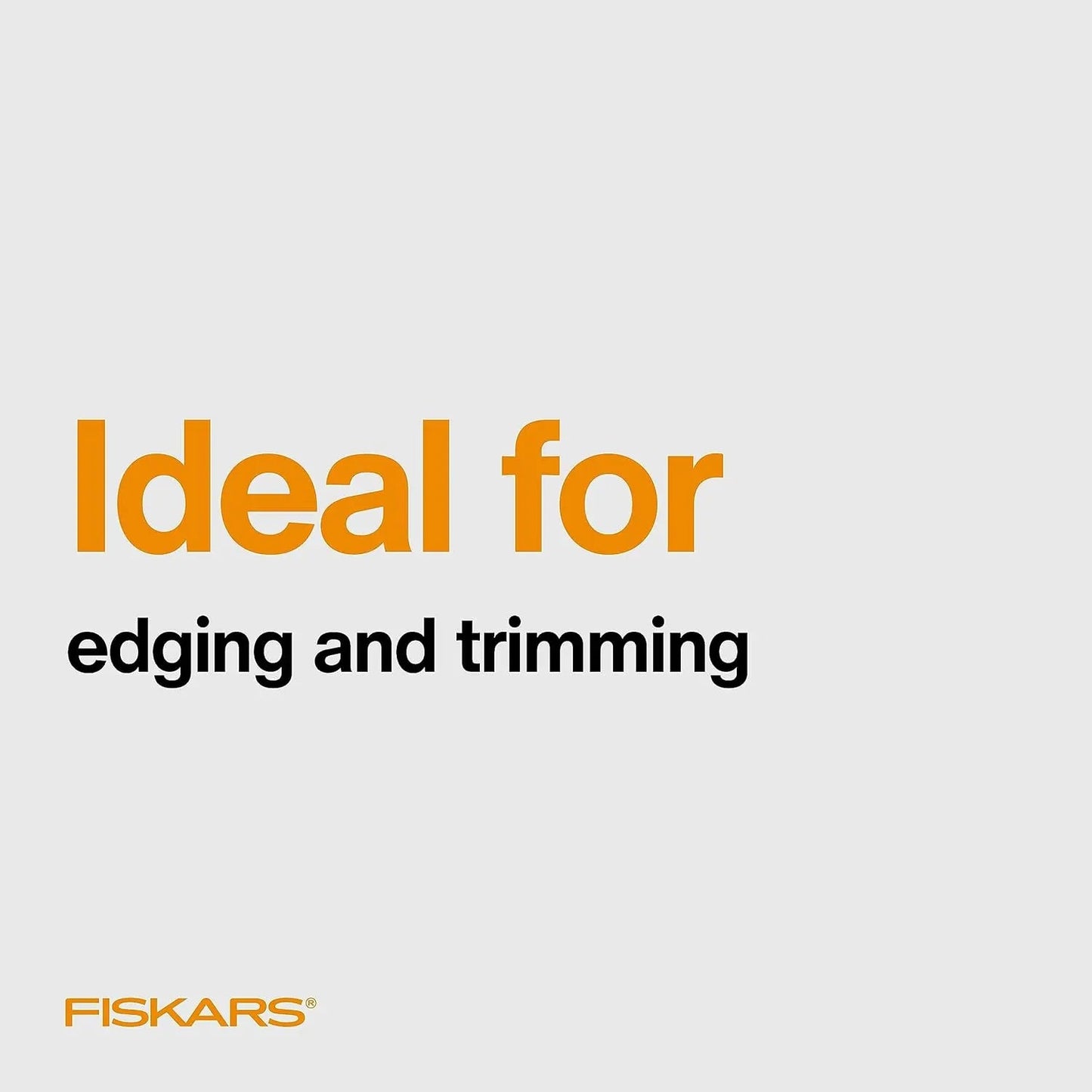 Fiskars 36" Long Handle Grass Shears with 360° Swivel Blade