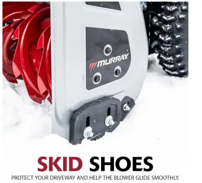 MurrayFlurry XL 24 in. 208 CC Self Propelled 2-Stage Gas Snow Blower