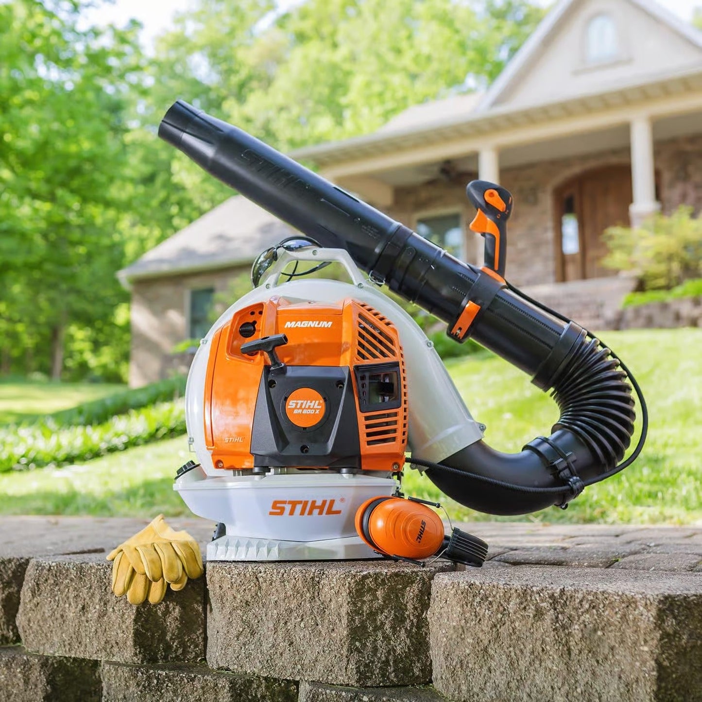 STIHL BR 800 X MAGNUM Backpack Leaf Blower 79.9cc Tube Throttle Gas Blower