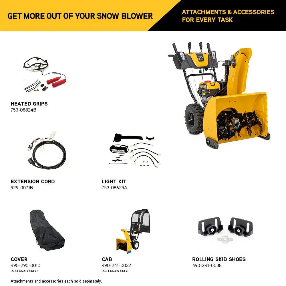 Cub Cadet 2X 26" IntelliPOWER® Two-Stage Snow Blower