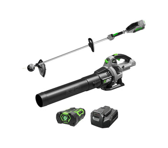 compare product EGO Power+ ST1502LB 56V Cordless String Trimmer & 530 CFM Leaf Blower Combo Kit with 2.5Ah Battery & Charger