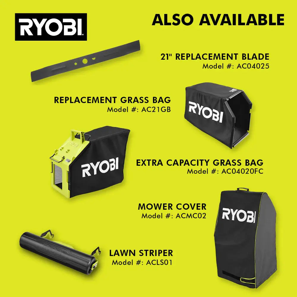 RYOBI 40V HP BRUSHLESS 21" SELF-PROPELLED MOWER KIT