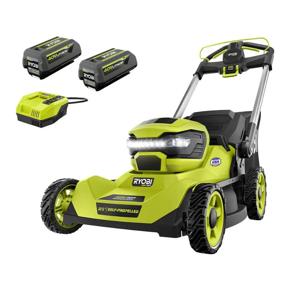 RYOBI 40V HP BRUSHLESS 21" SELF-PROPELLED MOWER KIT