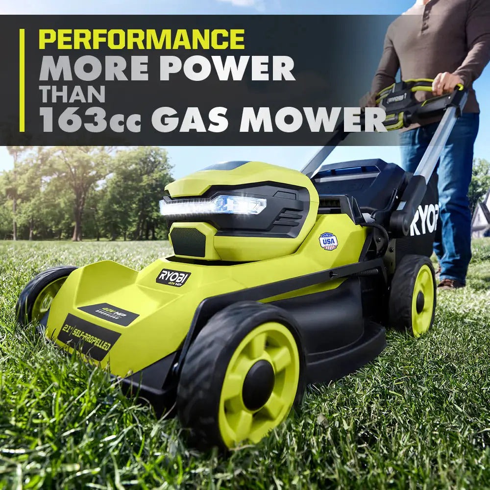 RYOBI 40V HP BRUSHLESS 21" SELF-PROPELLED MOWER KIT