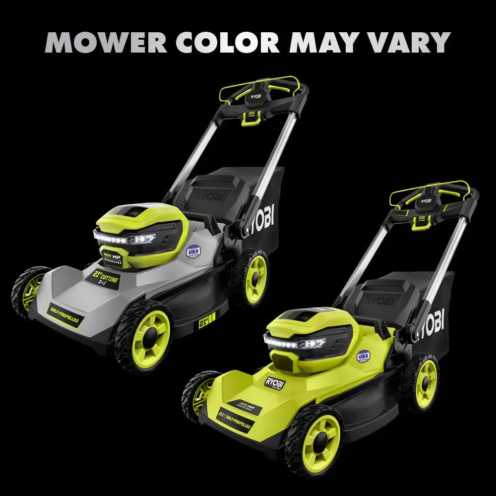 RYOBI 40V HP BRUSHLESS 21" SELF-PROPELLED MOWER KIT
