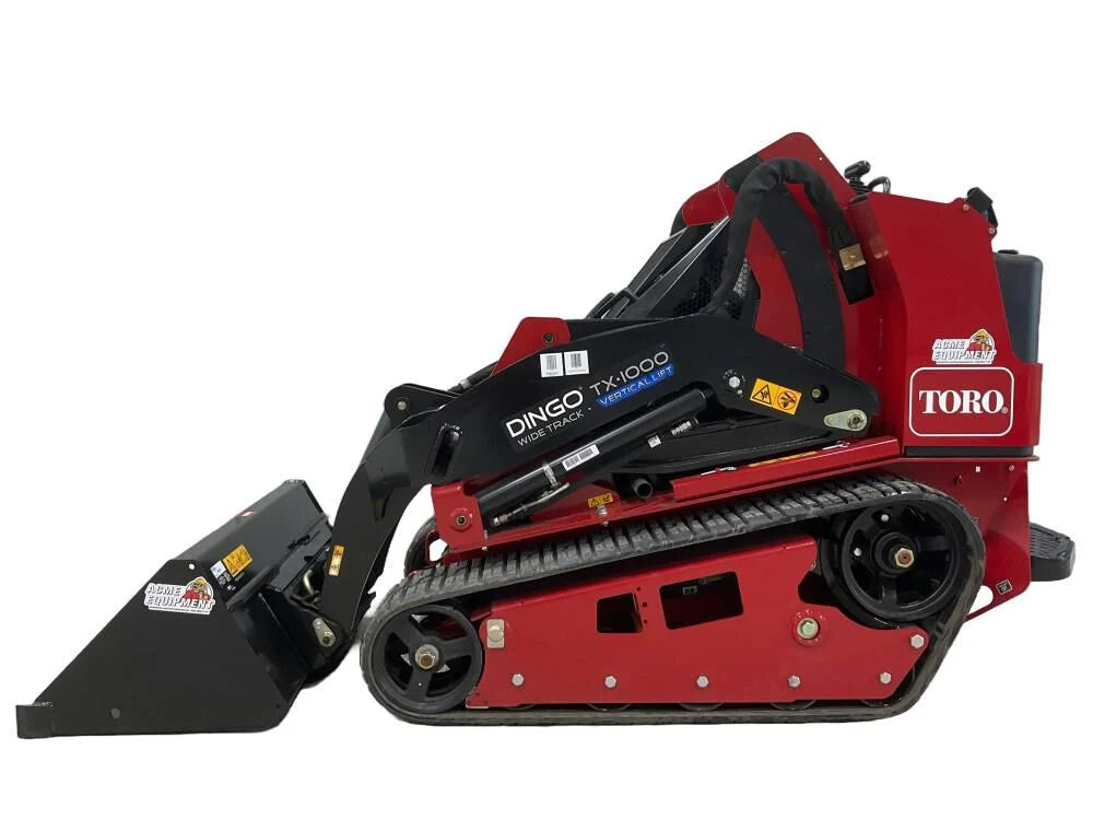 Toro Dingo TX 1000 Wide Track Compact Utility Loader – 1000 lb Capacity, Kubota Engine