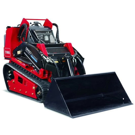 Toro Dingo TX 1000 Wide Track Compact Utility Loader – 1000 lb Capacity, Kubota Engine