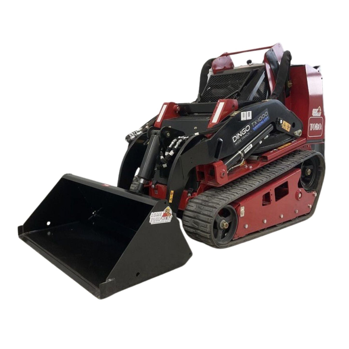 Toro Dingo TX 1000 Wide Track Compact Utility Loader – 1000 lb Capacity, Kubota Engine
