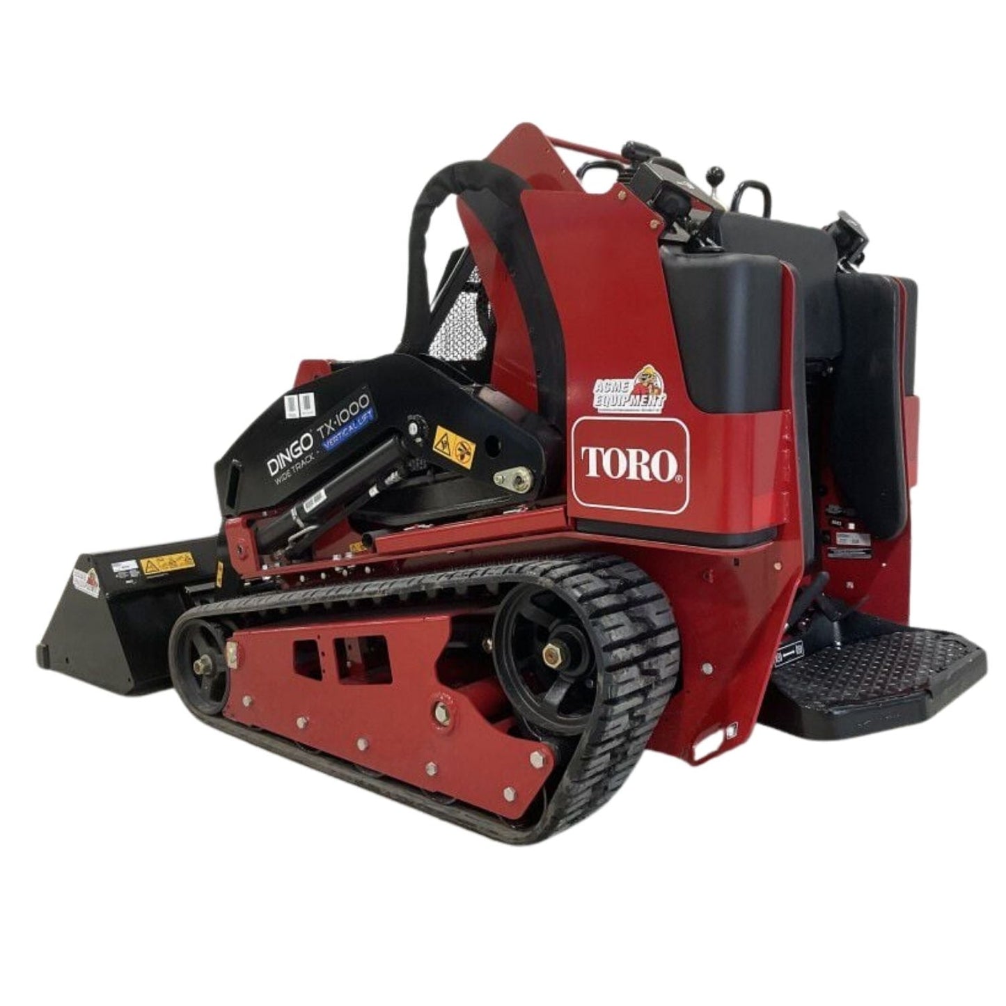 Toro Dingo TX 1000 Wide Track Compact Utility Loader – 1000 lb Capacity, Kubota Engine