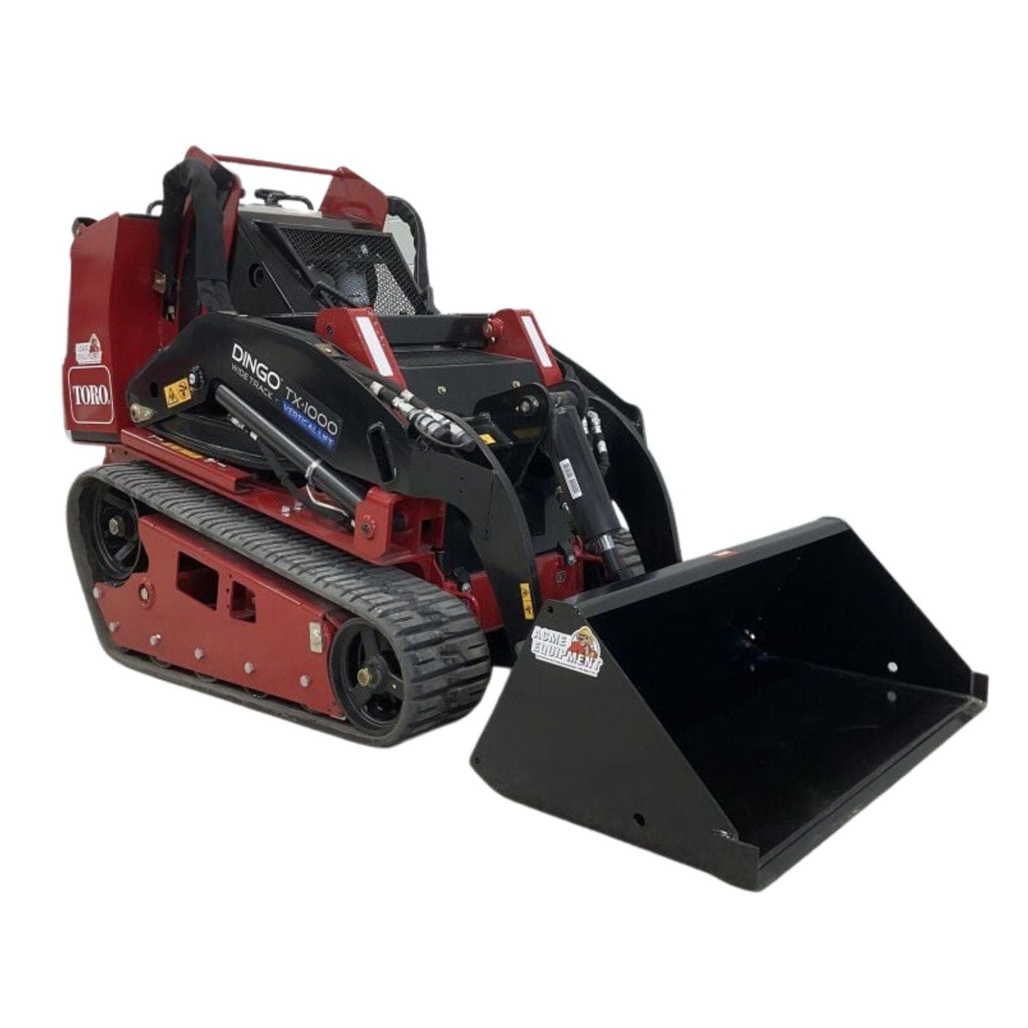 Toro Dingo TX 1000 Wide Track Compact Utility Loader – 1000 lb Capacity, Kubota Engine