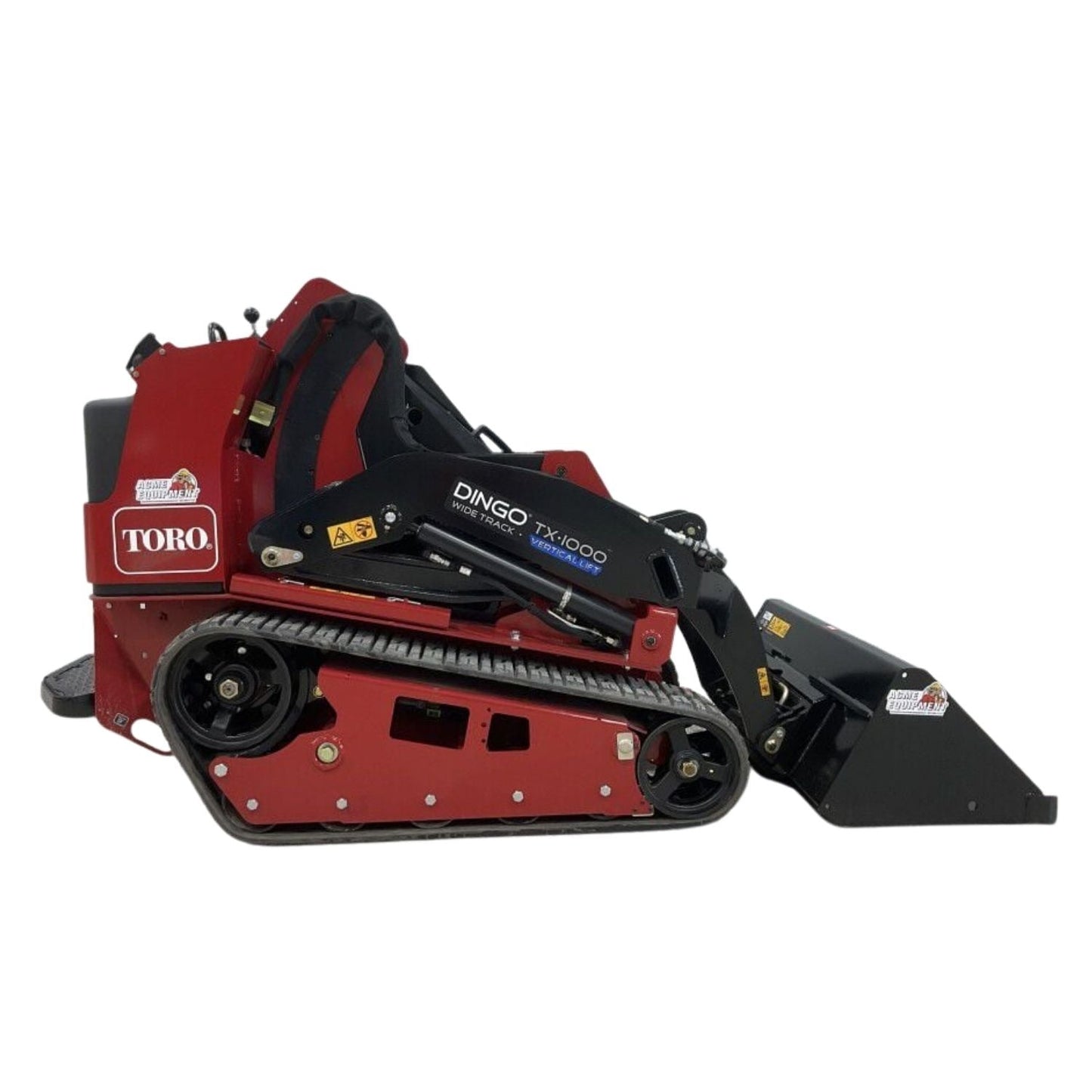 Toro Dingo TX 1000 Wide Track Compact Utility Loader – 1000 lb Capacity, Kubota Engine