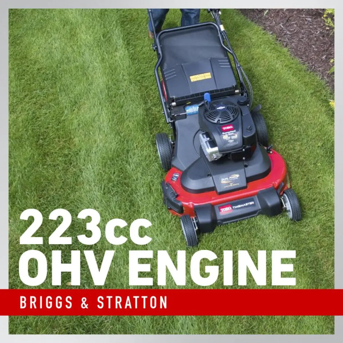 Toro TimeMaster 30-Inch Self-Propelled Gas Lawn Mower, Briggs & Stratton 223cc Engine