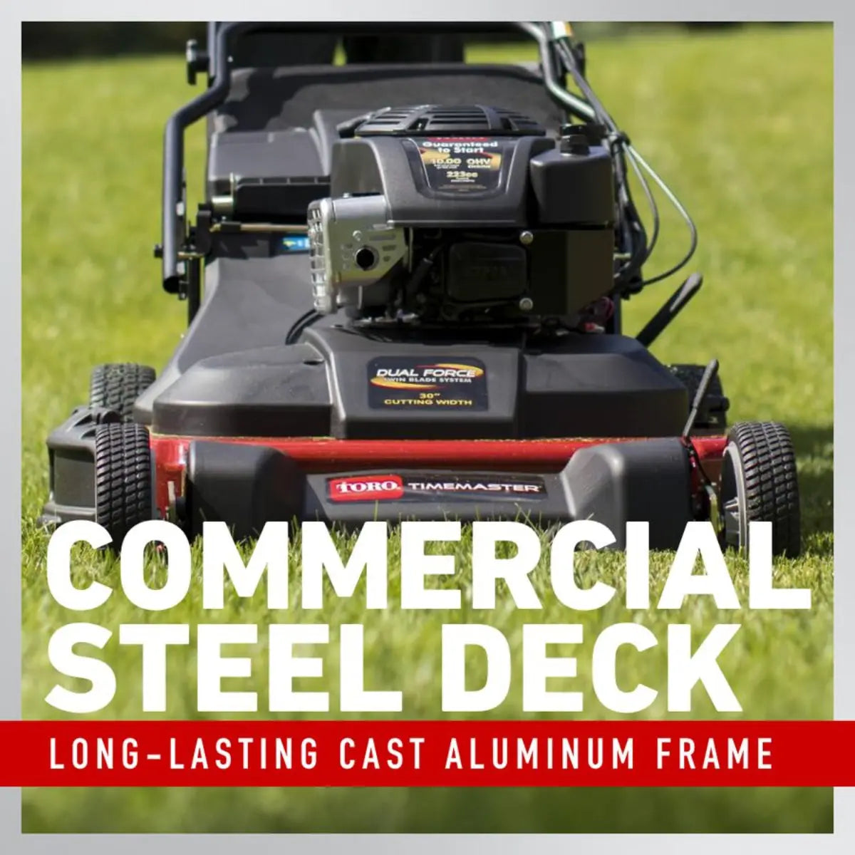 Toro TimeMaster 30-Inch Self-Propelled Gas Lawn Mower, Briggs & Stratton 223cc Engine