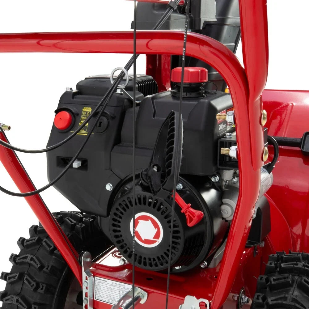 Troy-Bilt Storm 2600 26 Inch Two Stage Gas Snow Blower 208cc Electric Start Self Propelled Snow Thrower