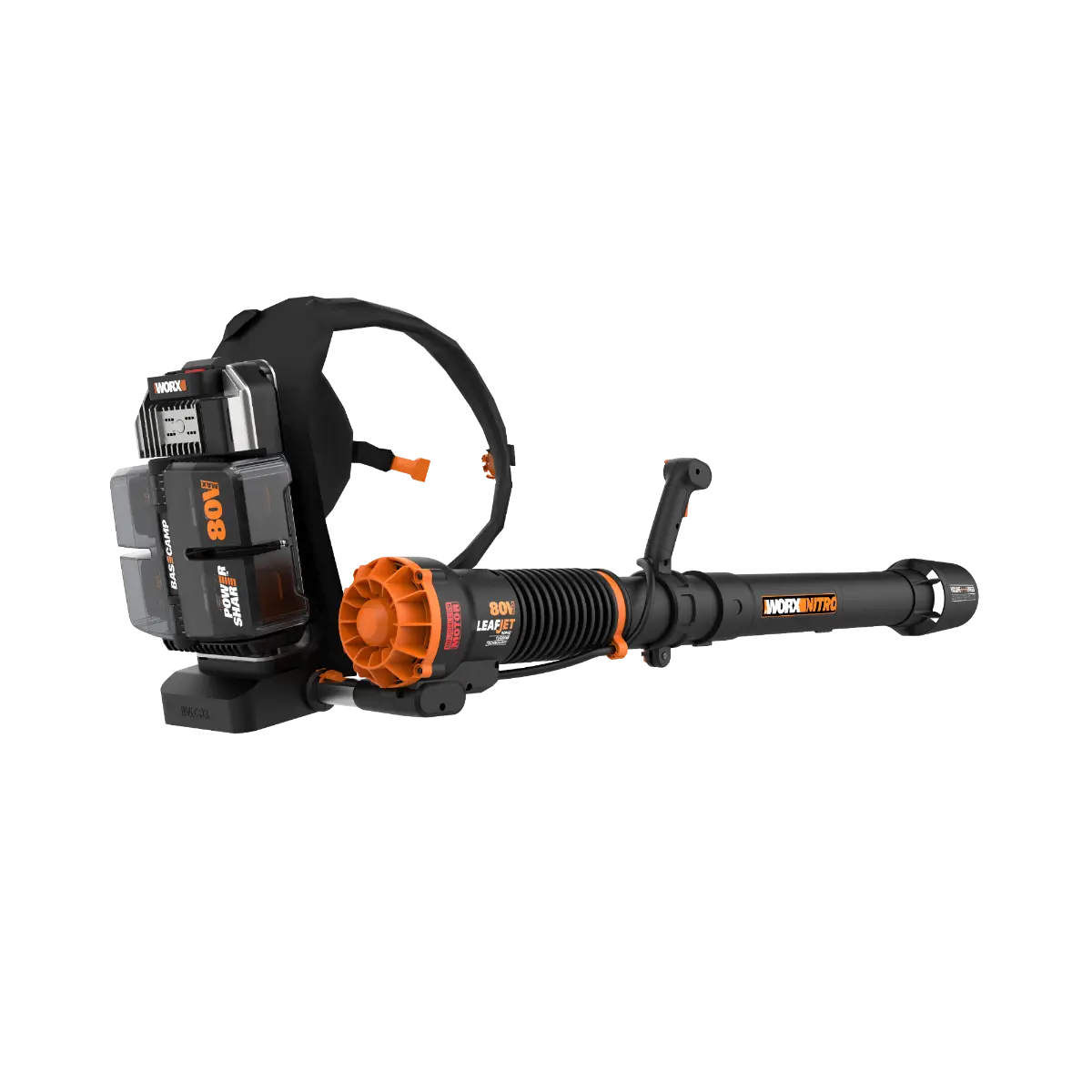 WORX Nitro 80V Backpack Leaf Blower 800 CFM WG572