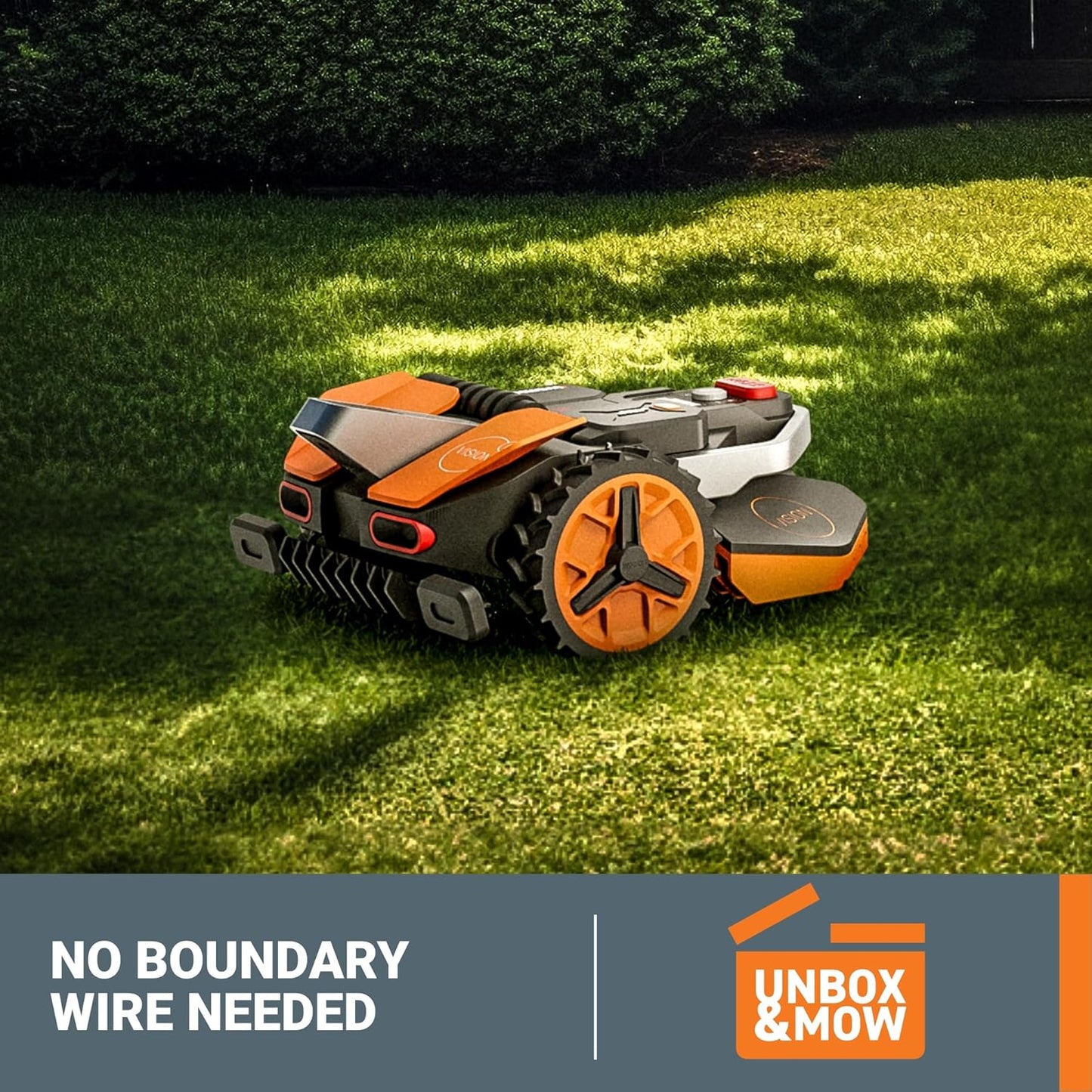 WORX Landroid Vision WR208 Wire-Free Robotic Lawn Mower