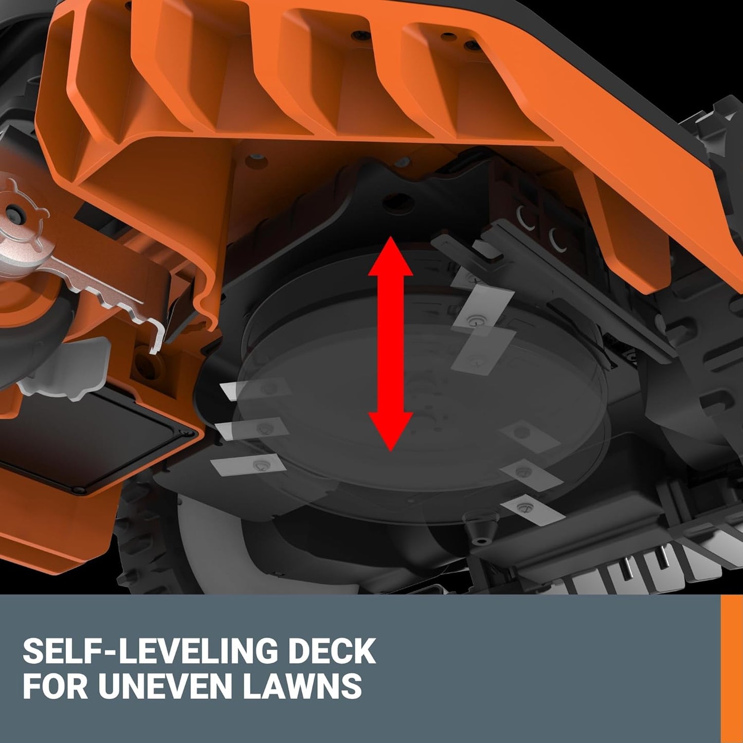 WORX Landroid Vision WR208 Wire-Free Robotic Lawn Mower